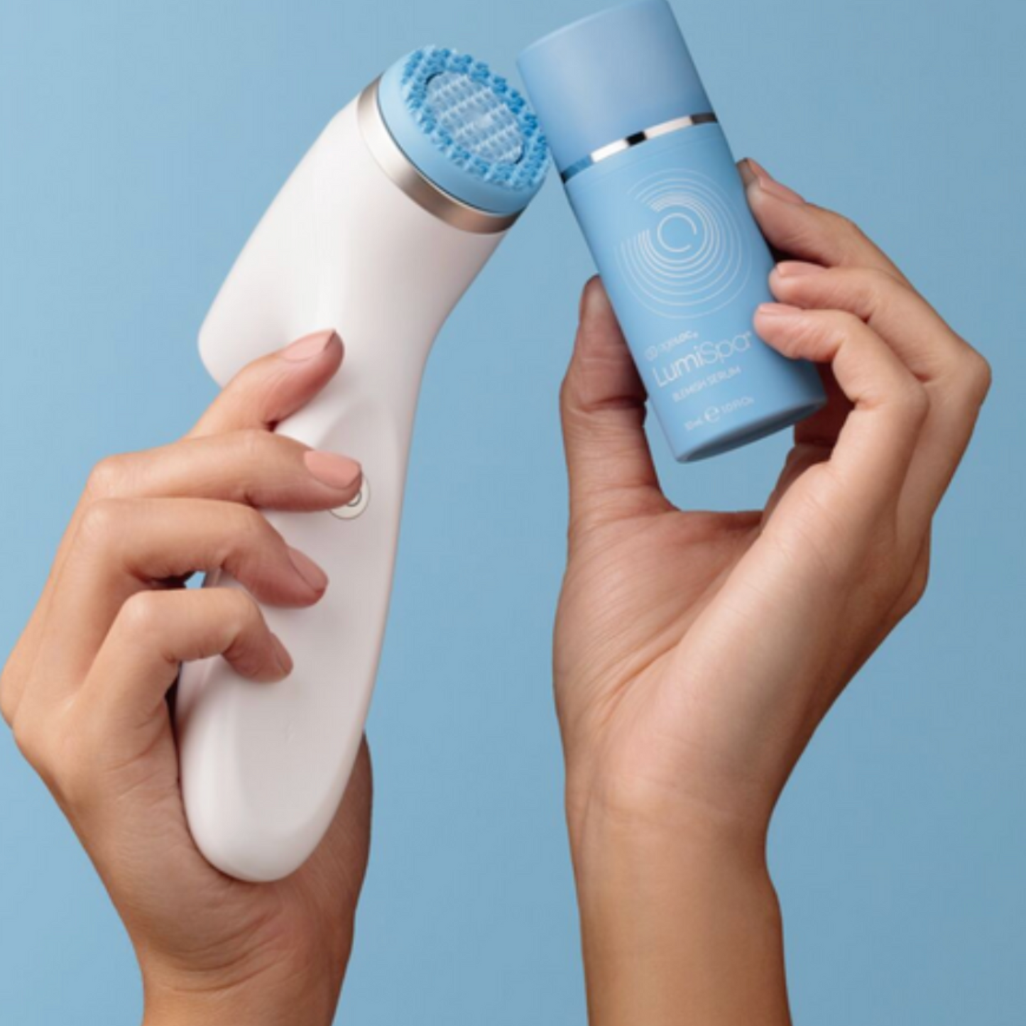 ageLOC LumiSpa iO volledige routine voor de onzuivere huid