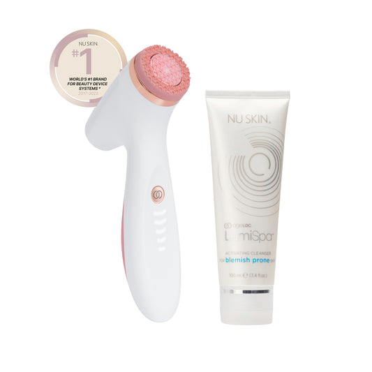 ageLOC LumiSpa iO Rose Gold Cleansing Kit